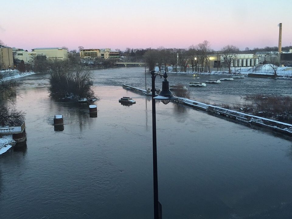View of Fox River from Living Room