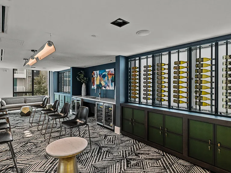 Unwind from your busy day at one of our many resident lounges