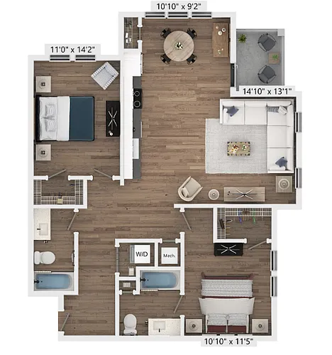 Floor plan Purslane