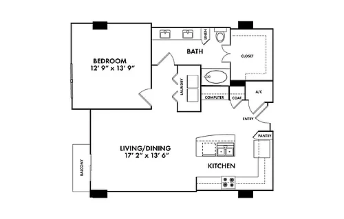 Floor plan A10