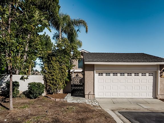 Gated entry to courtyard