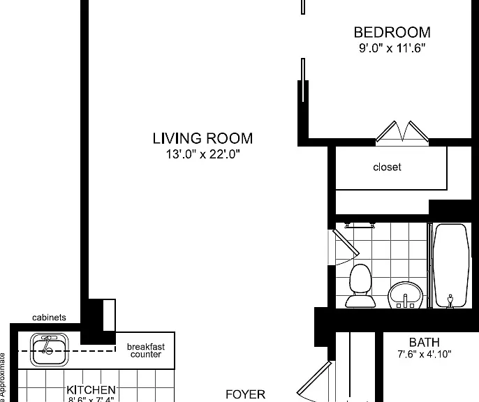 330 W 58th St #8G — Photo 2