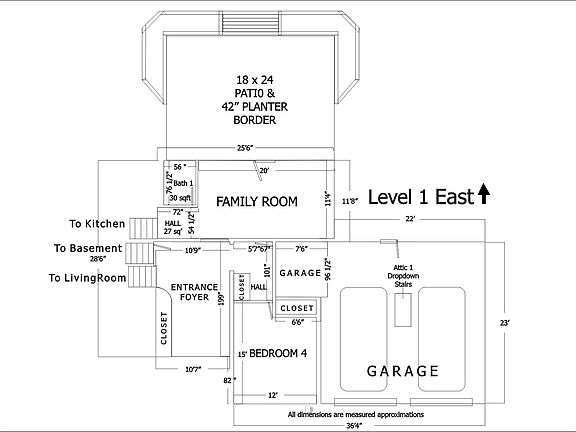 1st floor layout