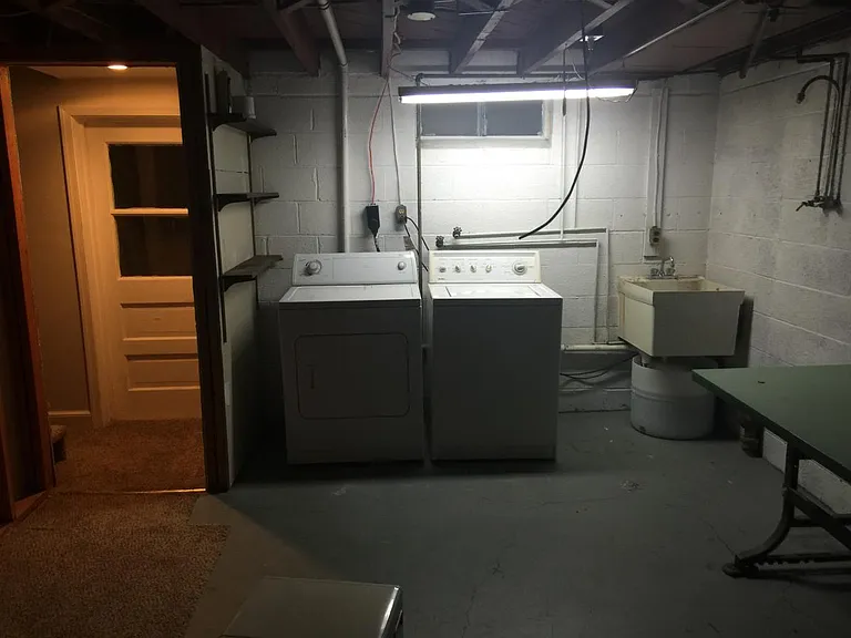 On site washer and dryer