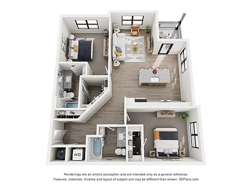 Floor plan B2
