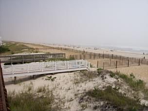 Beach view looking north