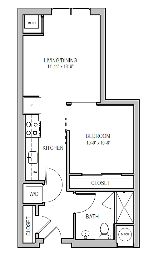 Floor plan A21