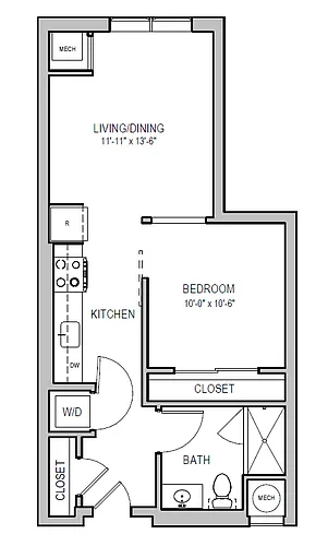 Floor plan A21