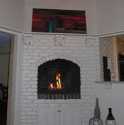 family room fireplace