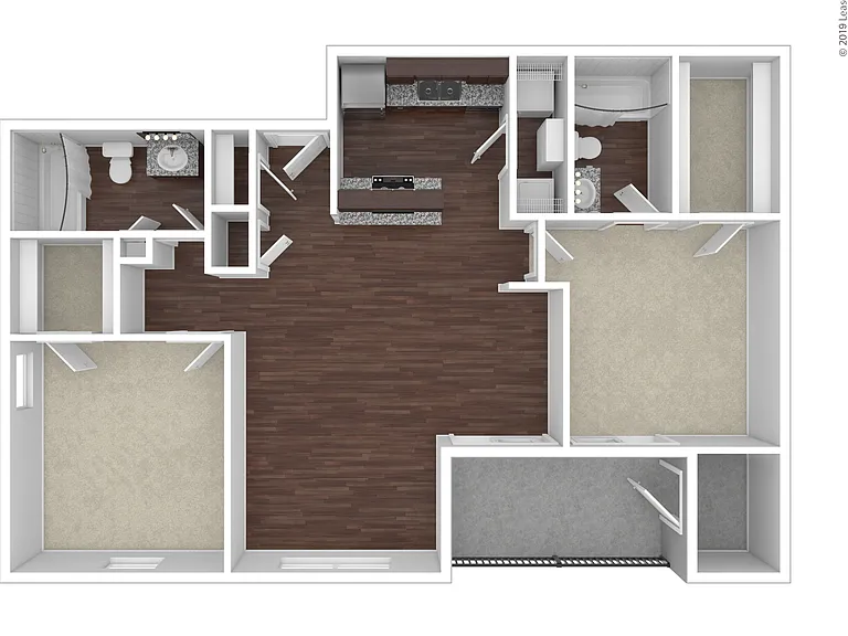 Buckingham: Beds - 2: Baths - 2: SqFt Range - 940 to 940