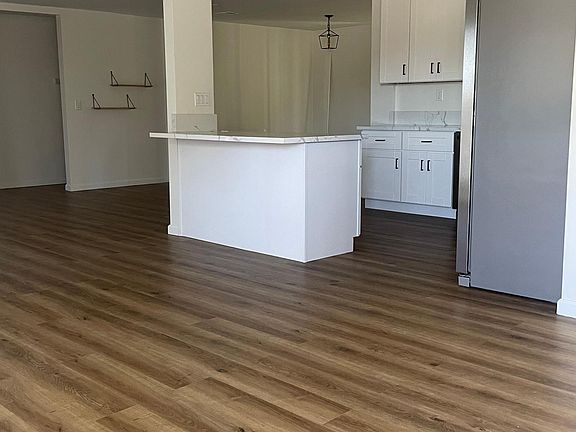 Open living room to Kitchen area