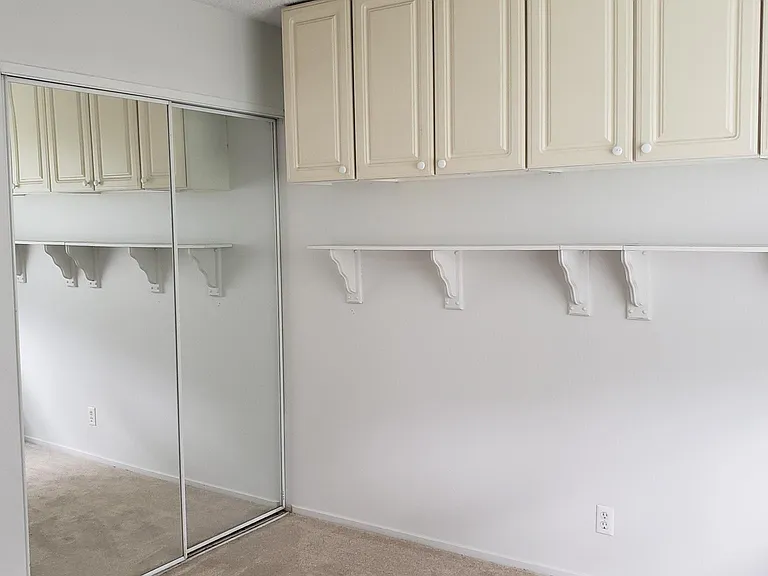 Upstairs 2nd bedroom closet and extra storage