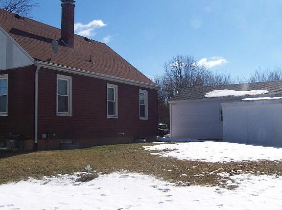 Rear of House and Garage