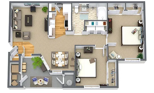 Floor plan 2X1