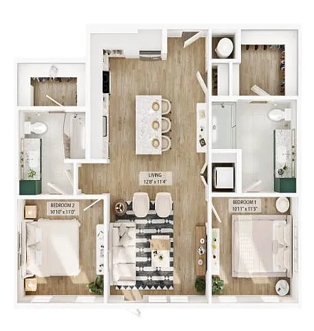 Floor plan B1