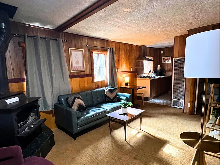 Three Pines Cabins - Cabin 1 - Living Area