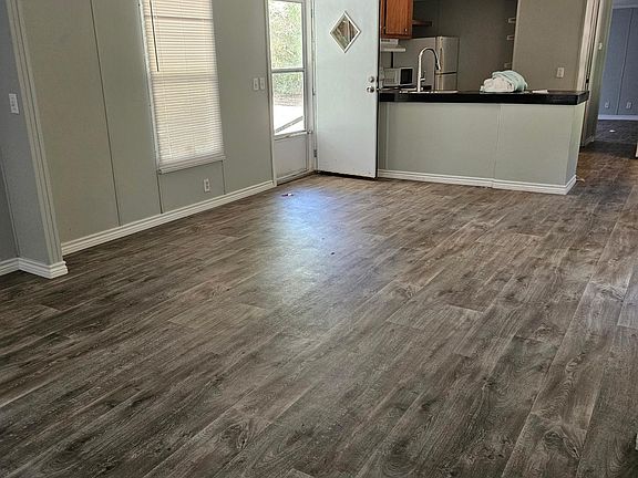 View of entrance from living area