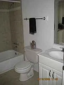 Nice bathrooms upstairs and downstairs.