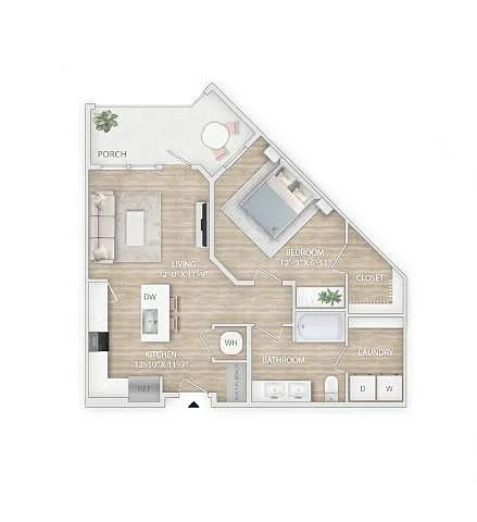 Floor plan A6