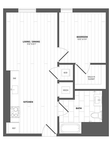 Floor plan C1 - Type A