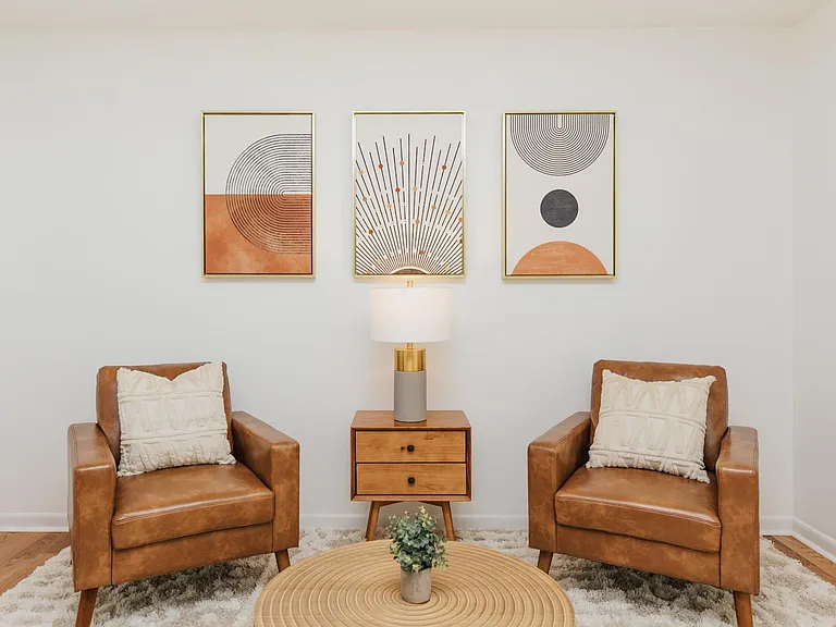 Two Part Living Room w/TV