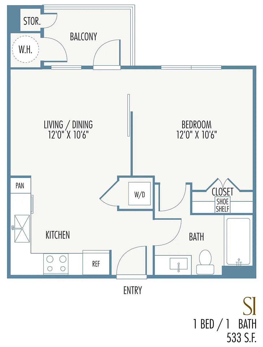 Floor plan S1