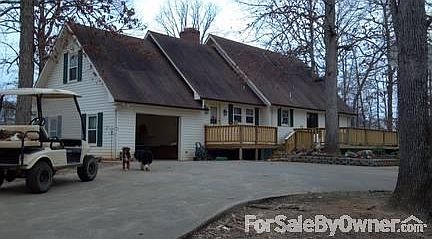 View into woods to North