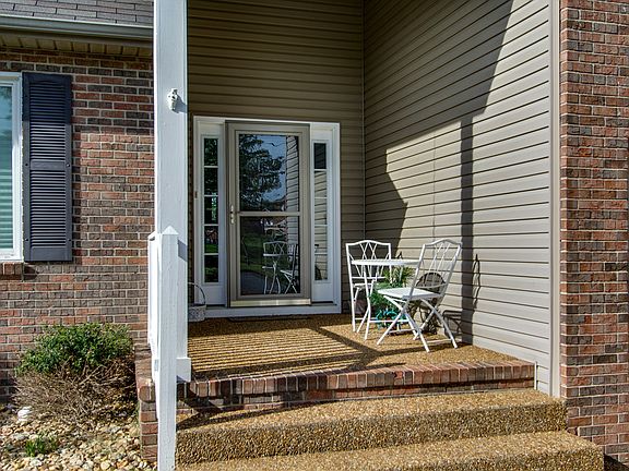 Covered front porch