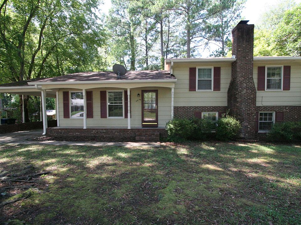 Front of home. 4809 Stonehill Drive only a short drive from North Hills.