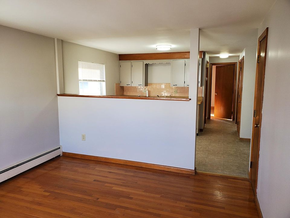 Living room open to eat-in kitchen.