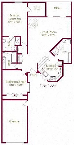Floor plan Orchard I