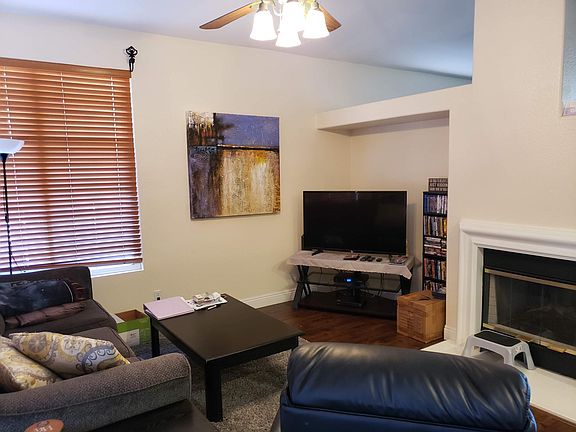 Family room - with fireplace.