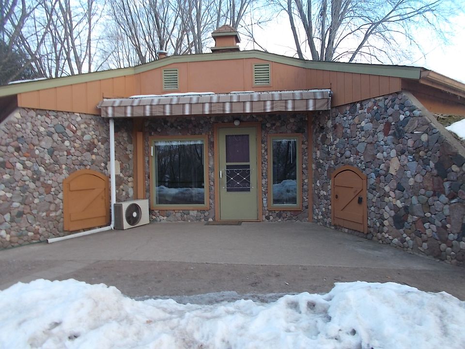 Front of Earth Berm Home