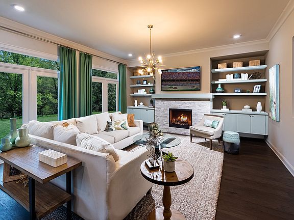 Montgomery Home Design Family Room