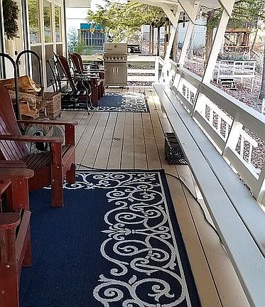 50 feet of bench seating