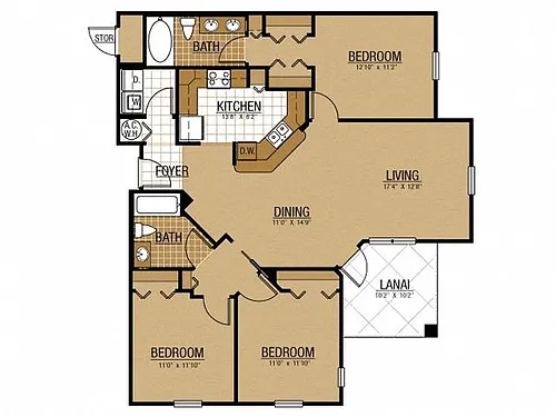 Floor plan The Tradition