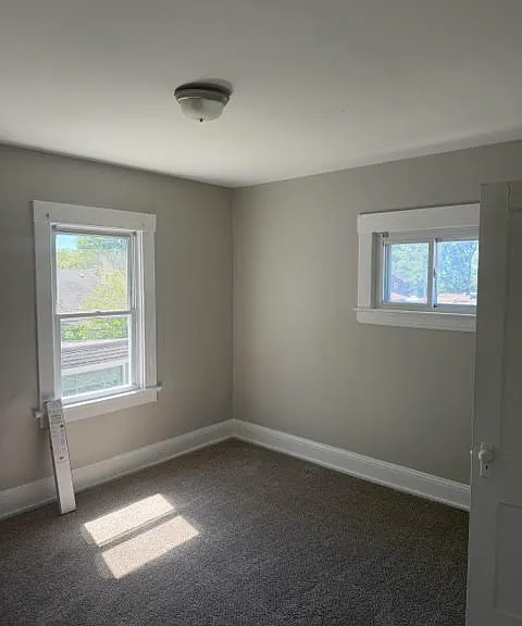 New carpet in bedroom