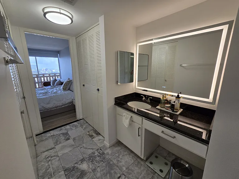 Master bathroom