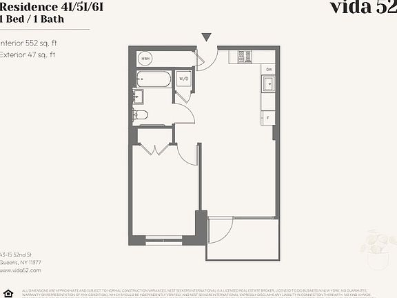 2nd image of 43-15 52nd St #6I