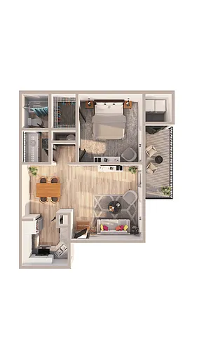 Floor plan 1A
