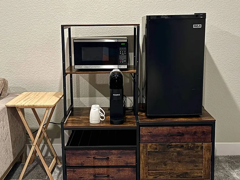 Private Snack Station and Keurig