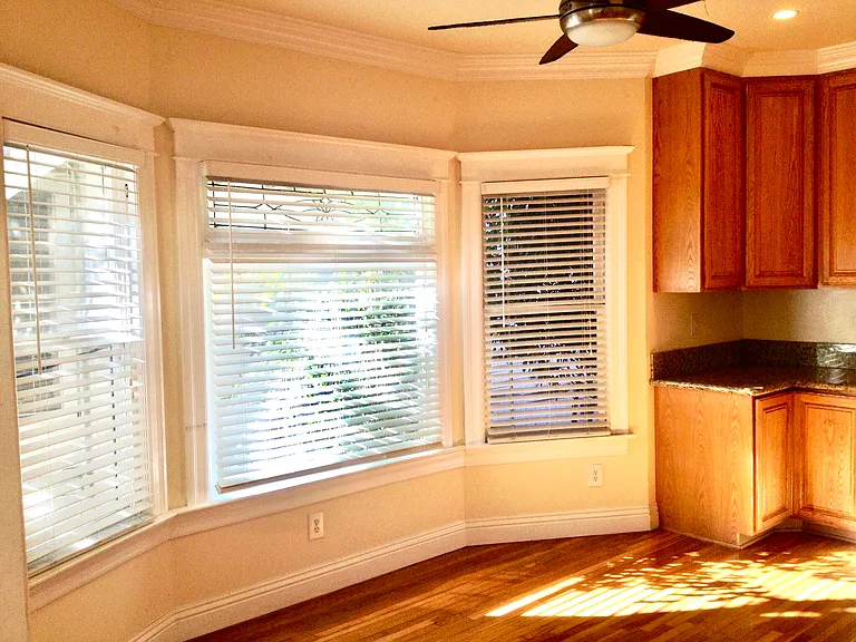 Bright kitchen with natural light - move-in ready housing near USC Medical Campus