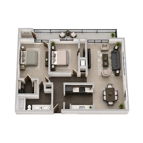 Floor plan 2X1