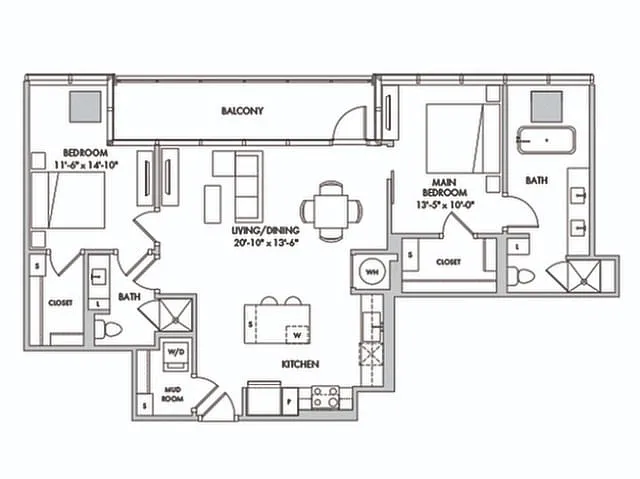 Floor plan C6a