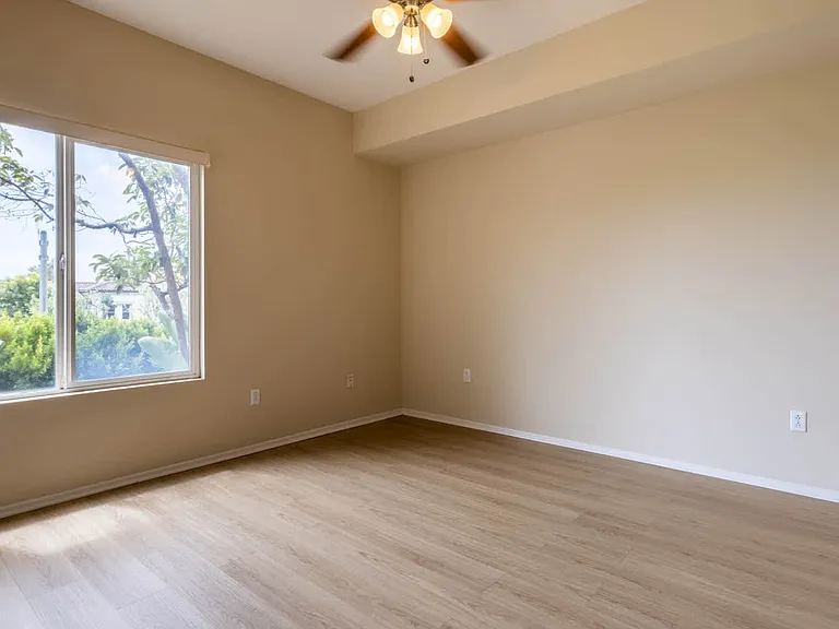 Bedroom with Hard Surface Flooring