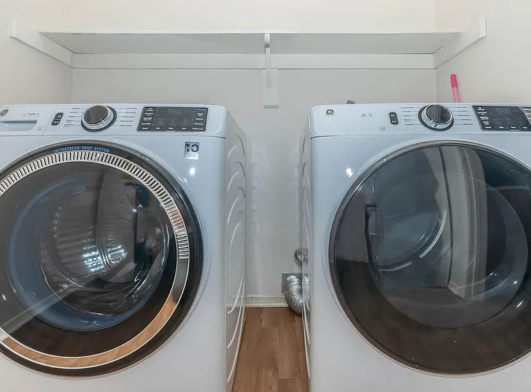 Washer and Dryer in Home