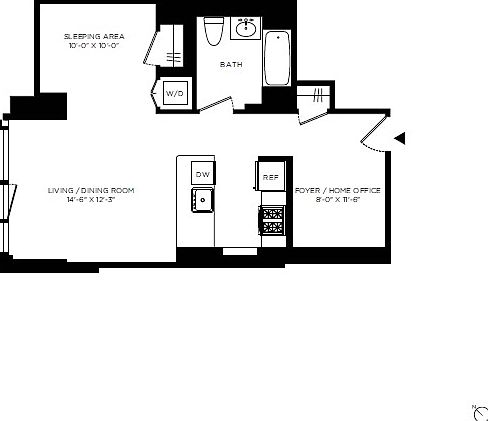 2nd image of 625 W 57th St APT 1954