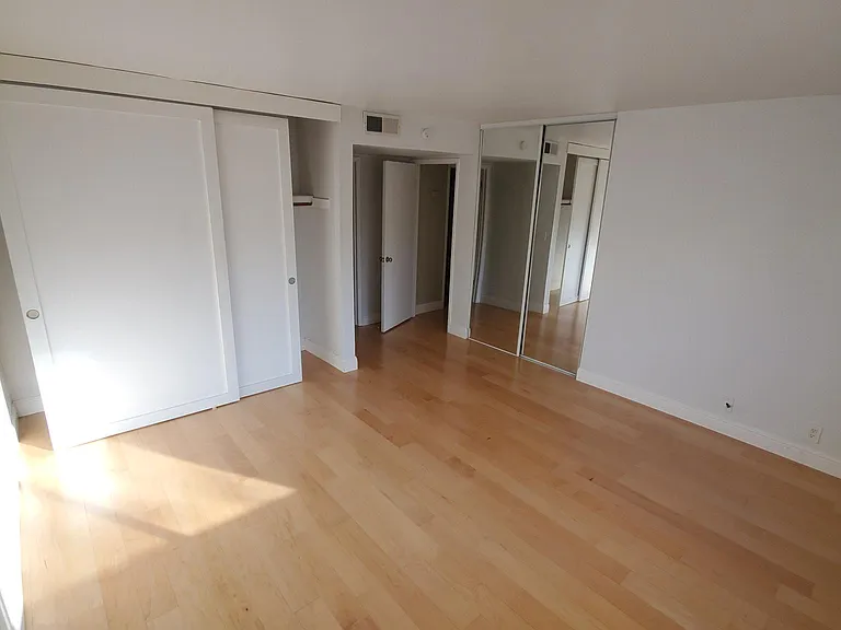 Master bedroom. Two large closets
