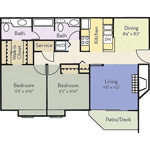 Floor plan Doral