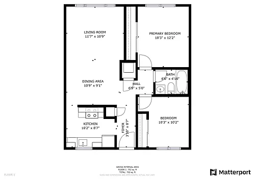 Floor plan 2X1
